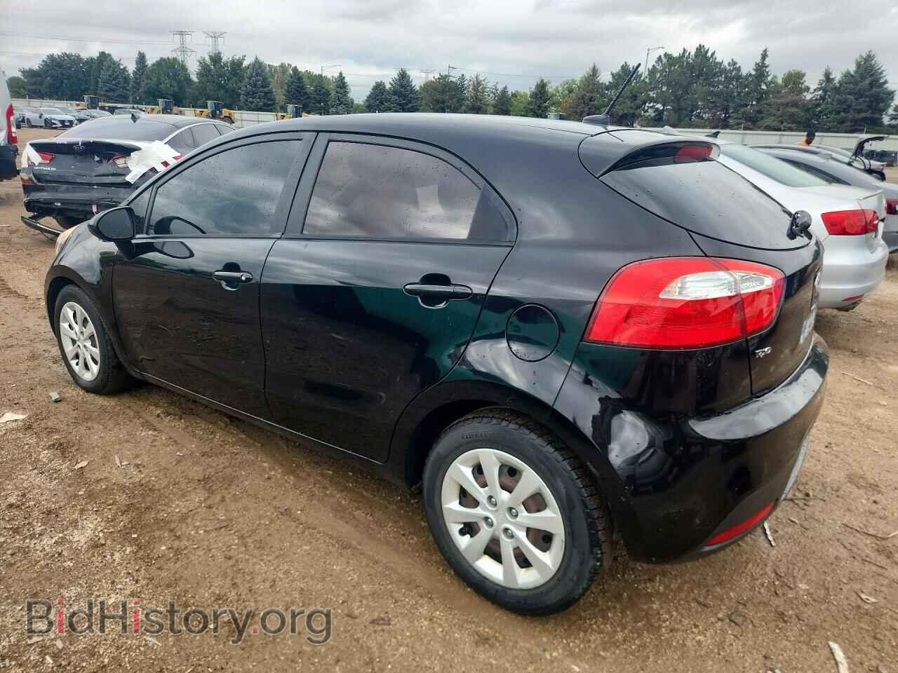 2014 KIA RIO - VIN: KNADM5A30E6323042 - Фото 2