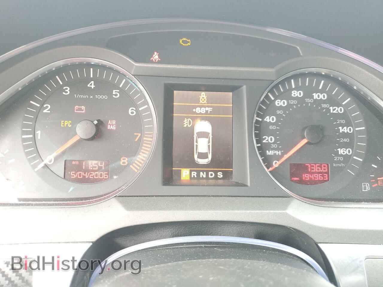 2006 AUDI A6 - VIN: WAUEG74F86N071027 - Фото 9