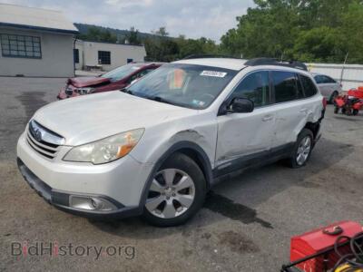 2011 Subaru OUTBACK 2.5I Premium, белый — VIN 4S4BRBCC4B3357906, Copart