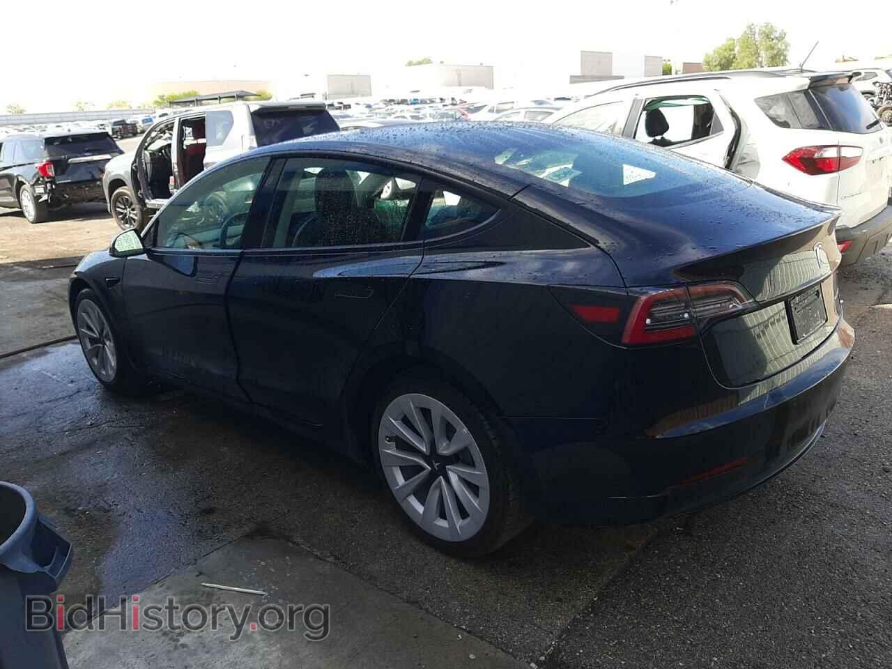 2022 TESLA MODEL 3 - VIN: 5YJ3E1EB4NF186018 - Фото 2