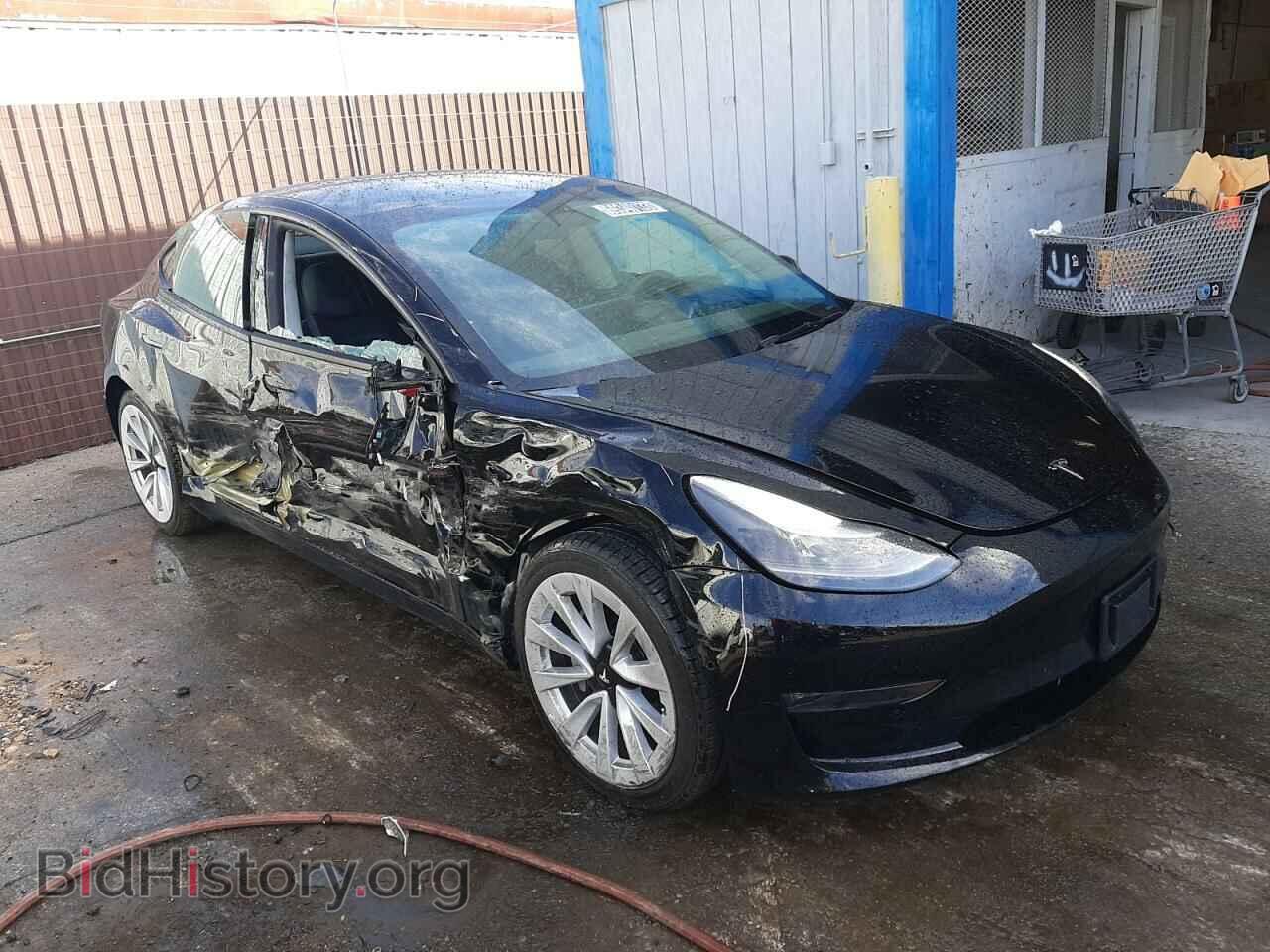 2022 TESLA MODEL 3 - VIN: 5YJ3E1EB4NF186018 - Фото 4