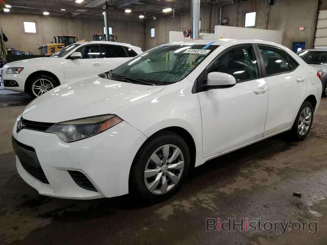 Toyota Corolla 2015 белая