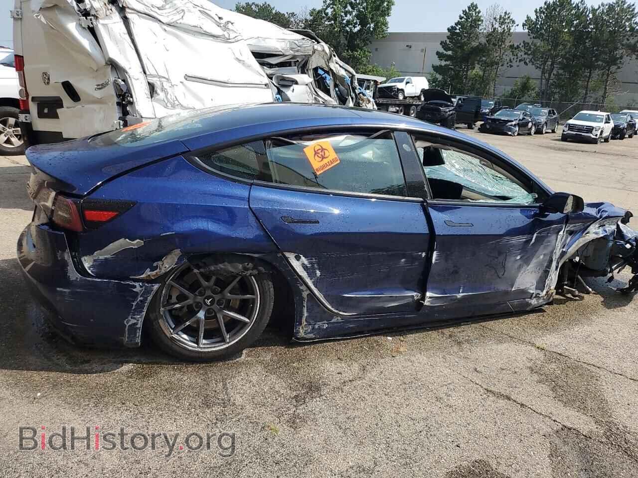 2022 TESLA MODEL 3 - VIN: 5YJ3E1EA2NF371837 - Фото 3