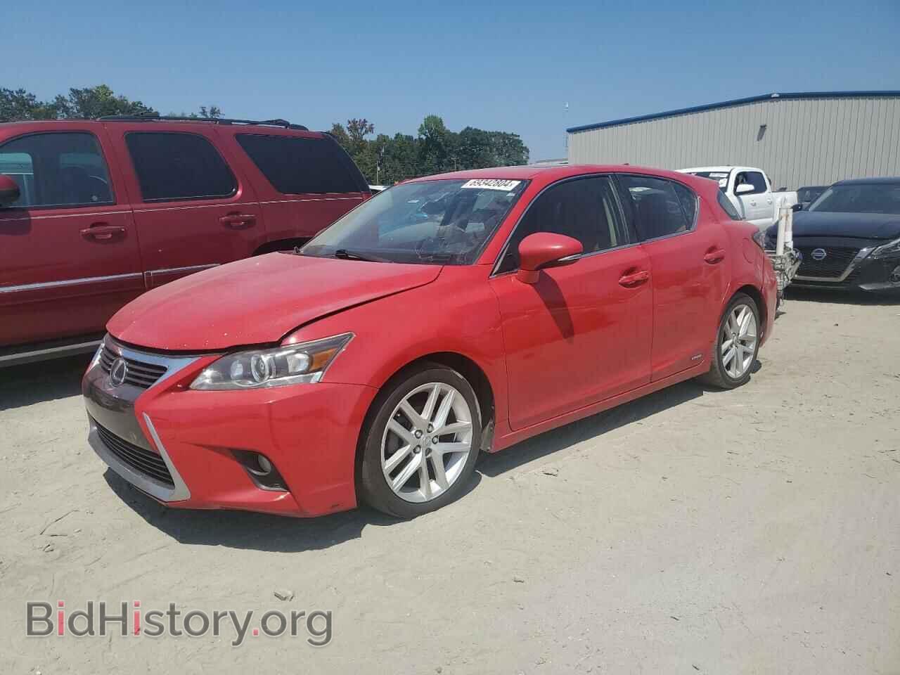 Photo JTHKD5BH7E2180181 - LEXUS CT 200 2014