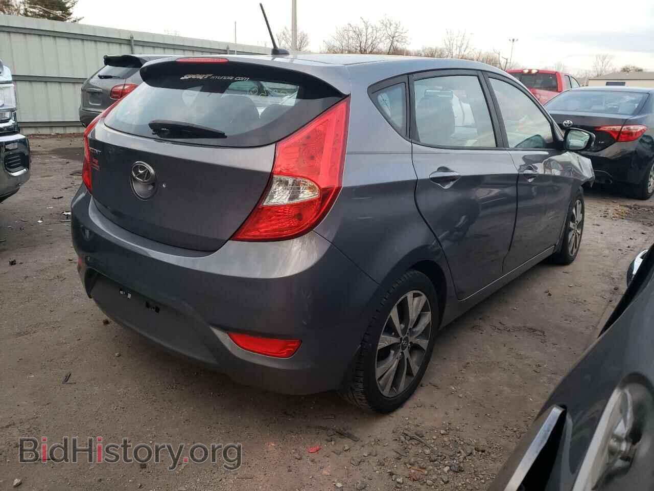 2017 HYUNDAI ACCENT - VIN: KMHCU5AEXHU334027 - Фото 3
