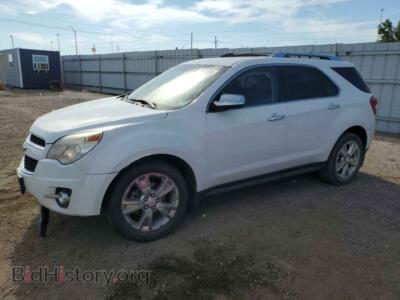 2011 Chevrolet EQUINOX LTZ, белый — VIN 2CNFLGE59B6420344, Copart