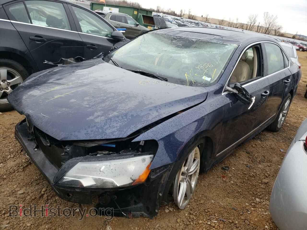 2012 VOLKSWAGEN PASSAT - VIN: 1VWCN7A3XCC094856 - Фото 2