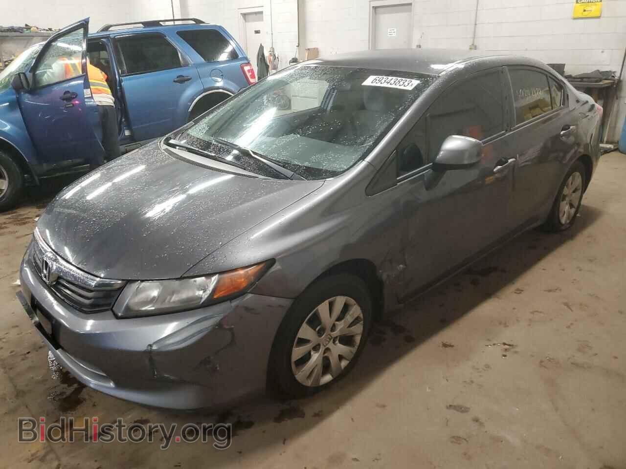 Фотография 2HGFB2F56CH565289 - HONDA CIVIC 2012