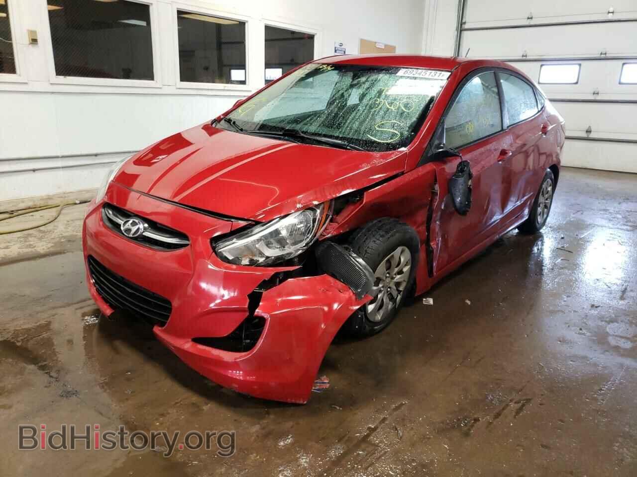2017 HYUNDAI ACCENT - VIN: KMHCT4AE2HU376155 - Фото 2