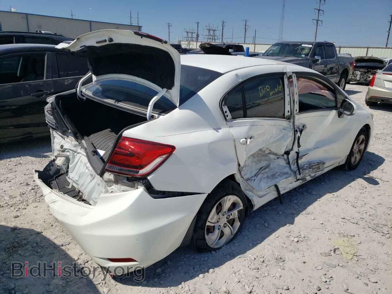 2014 HONDA CIVIC - VIN: 19XFB2F53EE068519 - Фото 3
