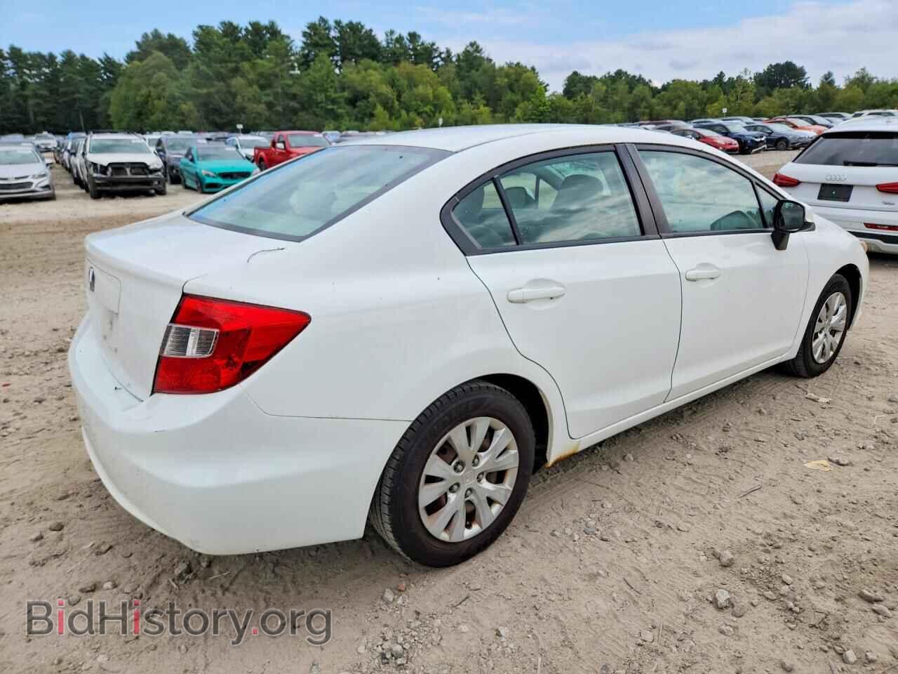2012 HONDA CIVIC - VIN: 19XFB2F5XCE386652 - Фото 3