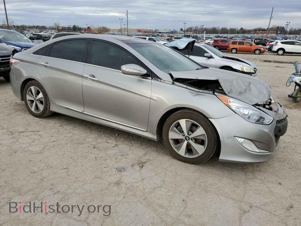 2012 HYUNDAI SONATA - VIN: KMHEC4A45CA046956 - Фото 4