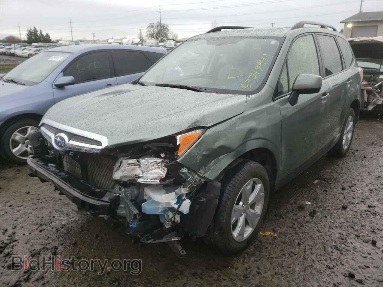 2016 SUBARU FORESTER - VIN: JF2SJADC8GH412065 - Фото 2
