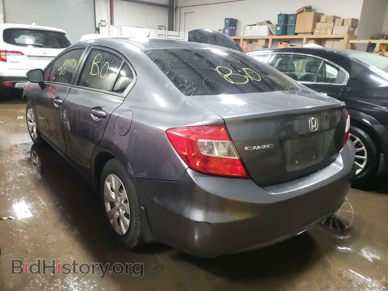 2012 HONDA CIVIC - VIN: 19XFB2F54CE065335 - Фото 3
