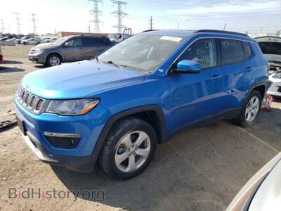 2020 Jeep COMPASS Latitude, blue — VIN 3C4NJDBB8LT157257, Copart
