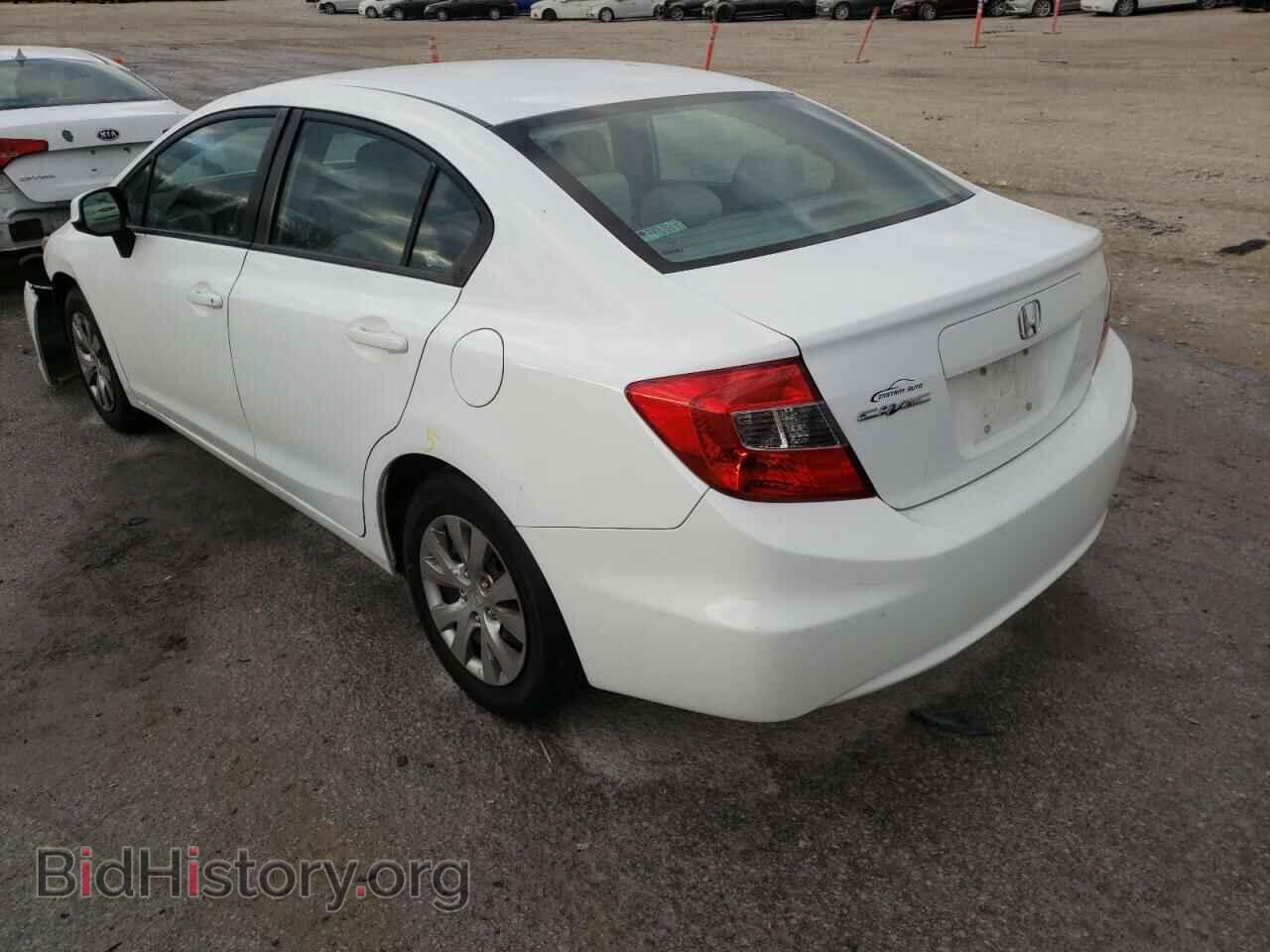 2012 HONDA CIVIC - VIN: 19XFB2F54CE069191 - Фото 3