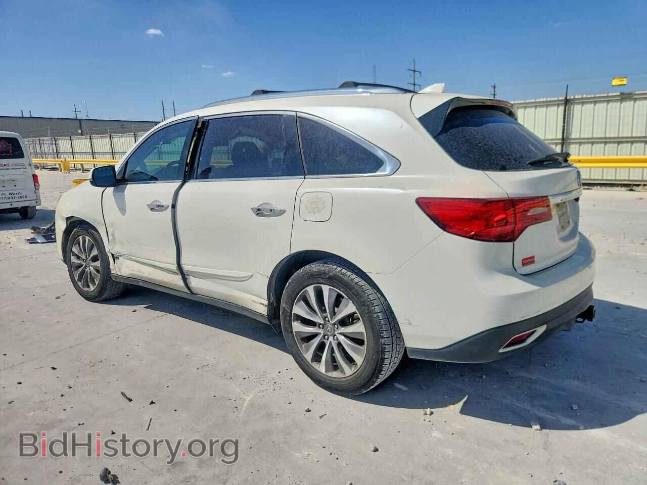 2014 ACURA MDX - VIN: 5FRYD3H43EB004616 - Фото 2