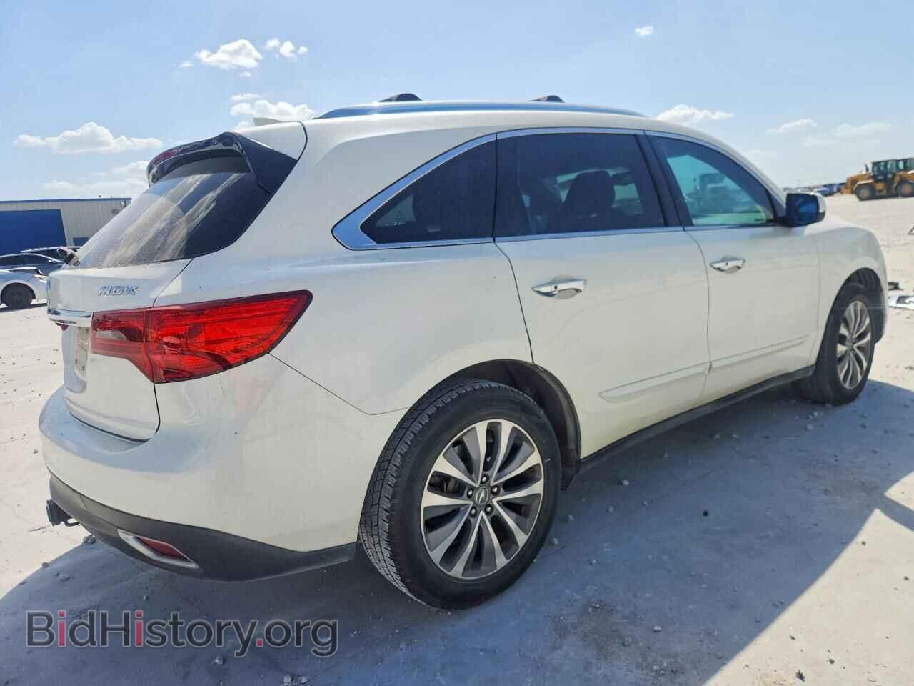 2014 ACURA MDX - VIN: 5FRYD3H43EB004616 - Фото 3