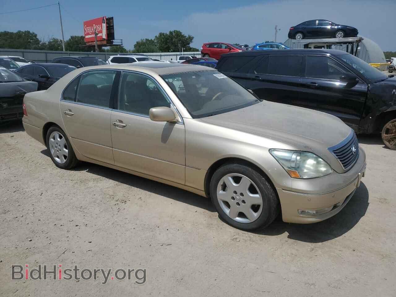 2005 LEXUS LS430 - VIN: JTHBN36F155028731 - Фото 4