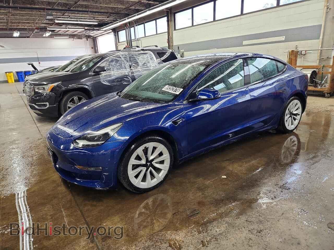 Photo 5YJ3E1EB5NF300642 - TESLA MODEL 3 2022