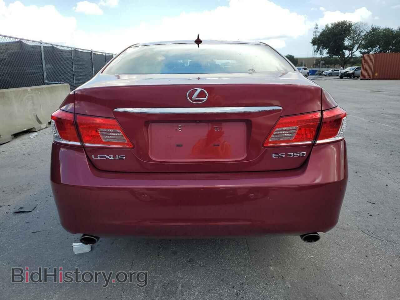 2010 LEXUS ES350 - VIN: JTHBK1EG5A2387230 - Фото 6