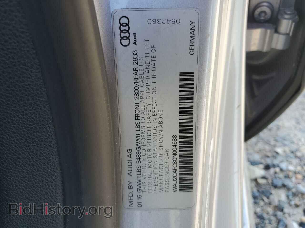 2016 AUDI A7 - VIN: WAU2GAFC8GN004688 - Photo 13