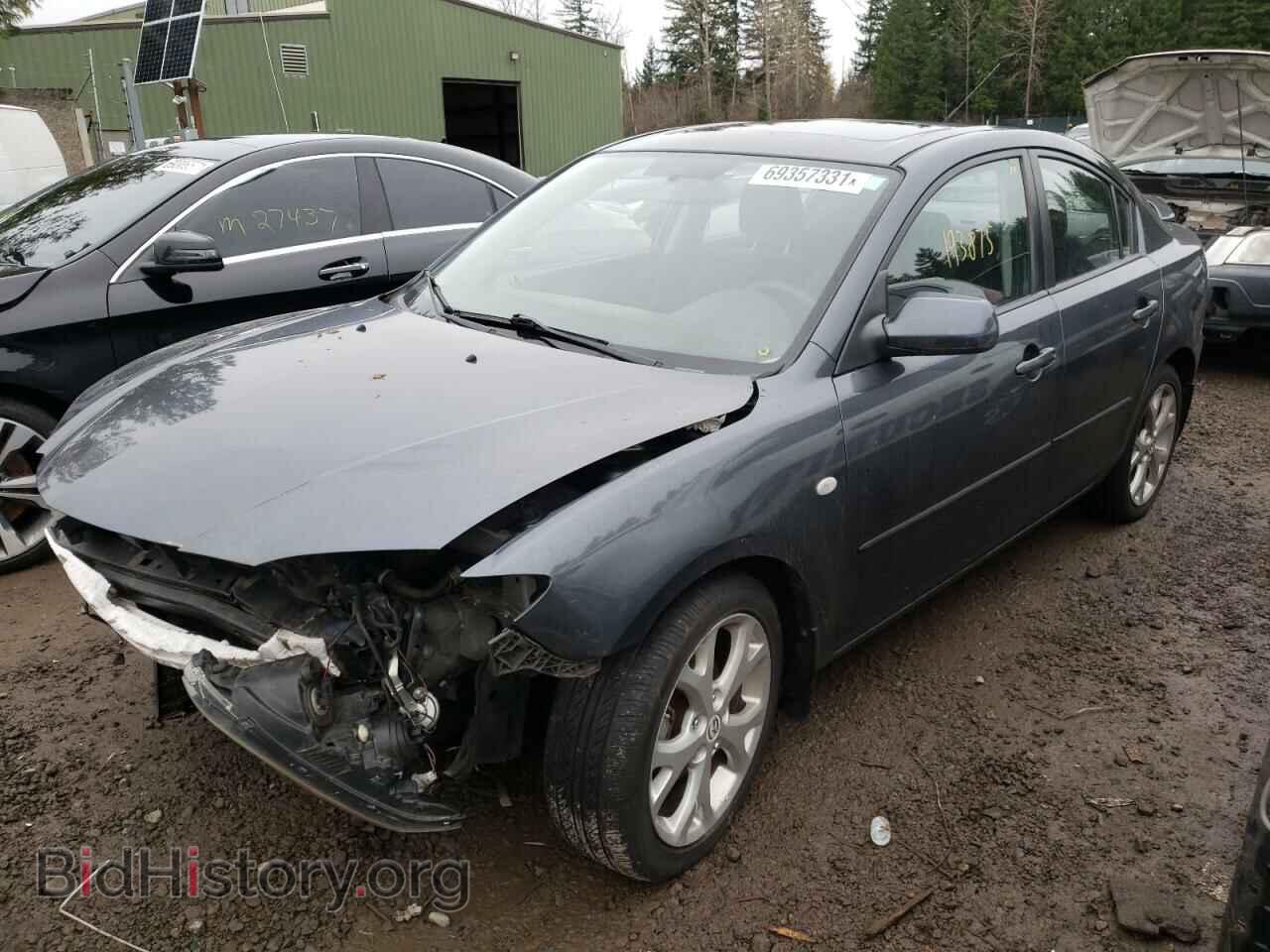 2008 MAZDA 3 - VIN: JM1BK32F281166645 - Фото 2