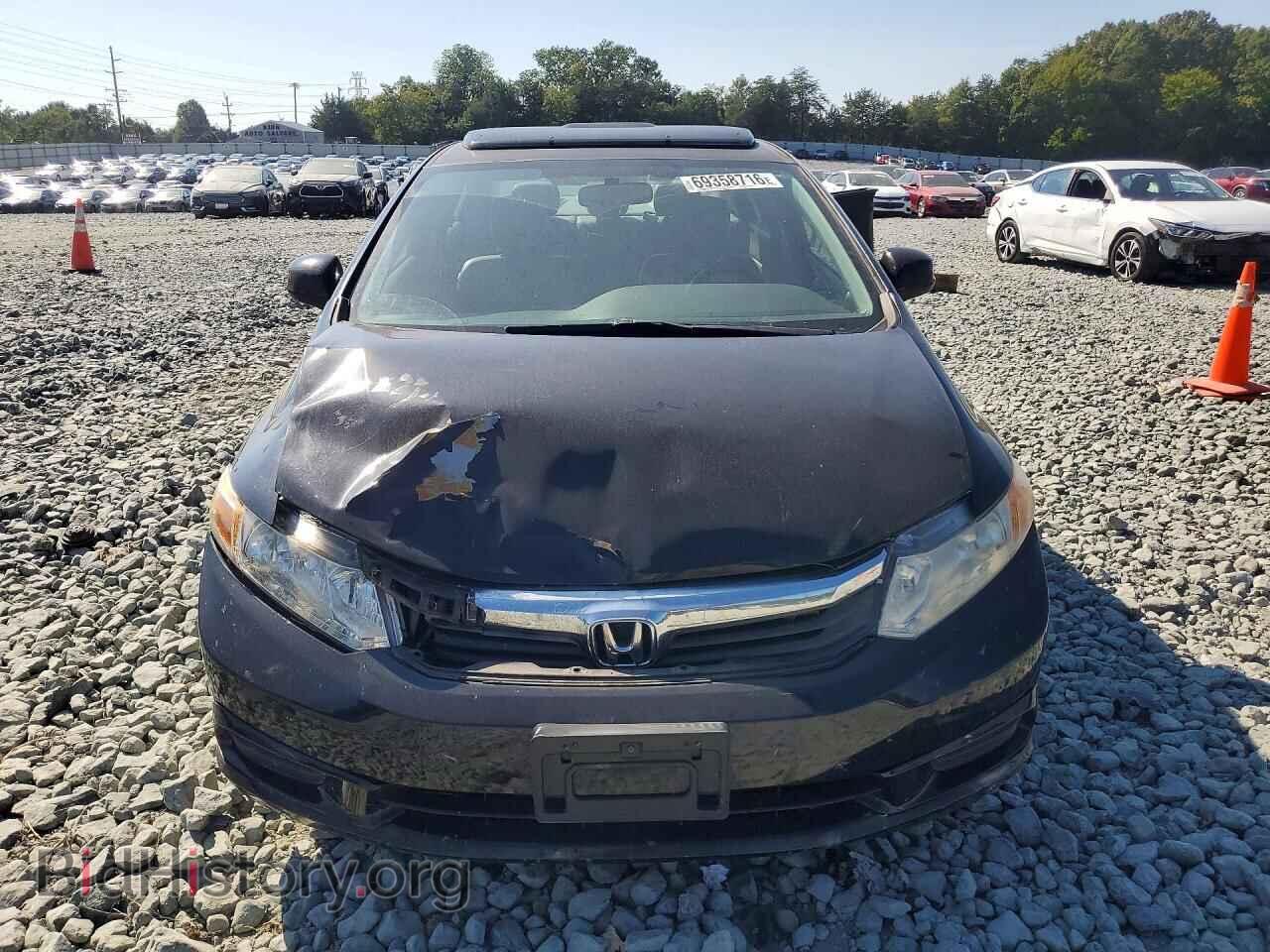 2012 HONDA CIVIC - VIN: 2HGFB2F90CH526054 - Фото 5