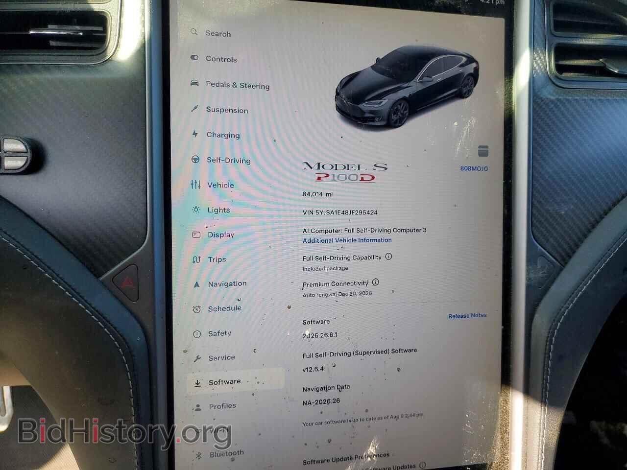 2018 TESLA MODEL S - VIN: 5YJSA1E48JF295424 - Photo 9