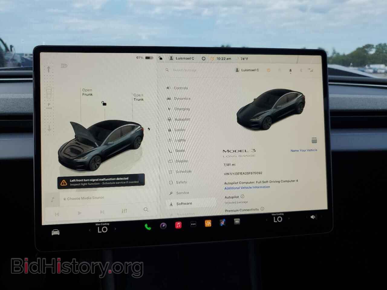 2025 TESLA MODEL 3 - VIN: 5YJ3E1EA2SF975092 - Photo 9