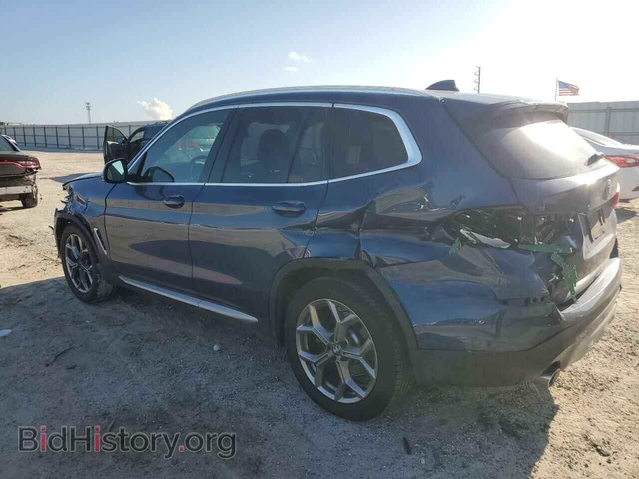 2021 BMW X3 - VIN: 5UXTY5C04M9E22192 - Фото 2