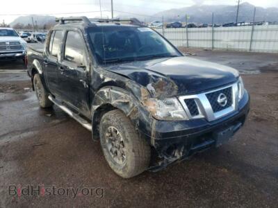 2015 Nissan FRONTIER Frontier S, black — VIN 1N6AD0EV6FN725530, Copart