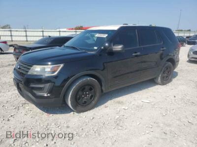 2017 Ford EXPLORER Police Interceptor, черный — VIN 1FM5K8AR5HGD13961, Copart