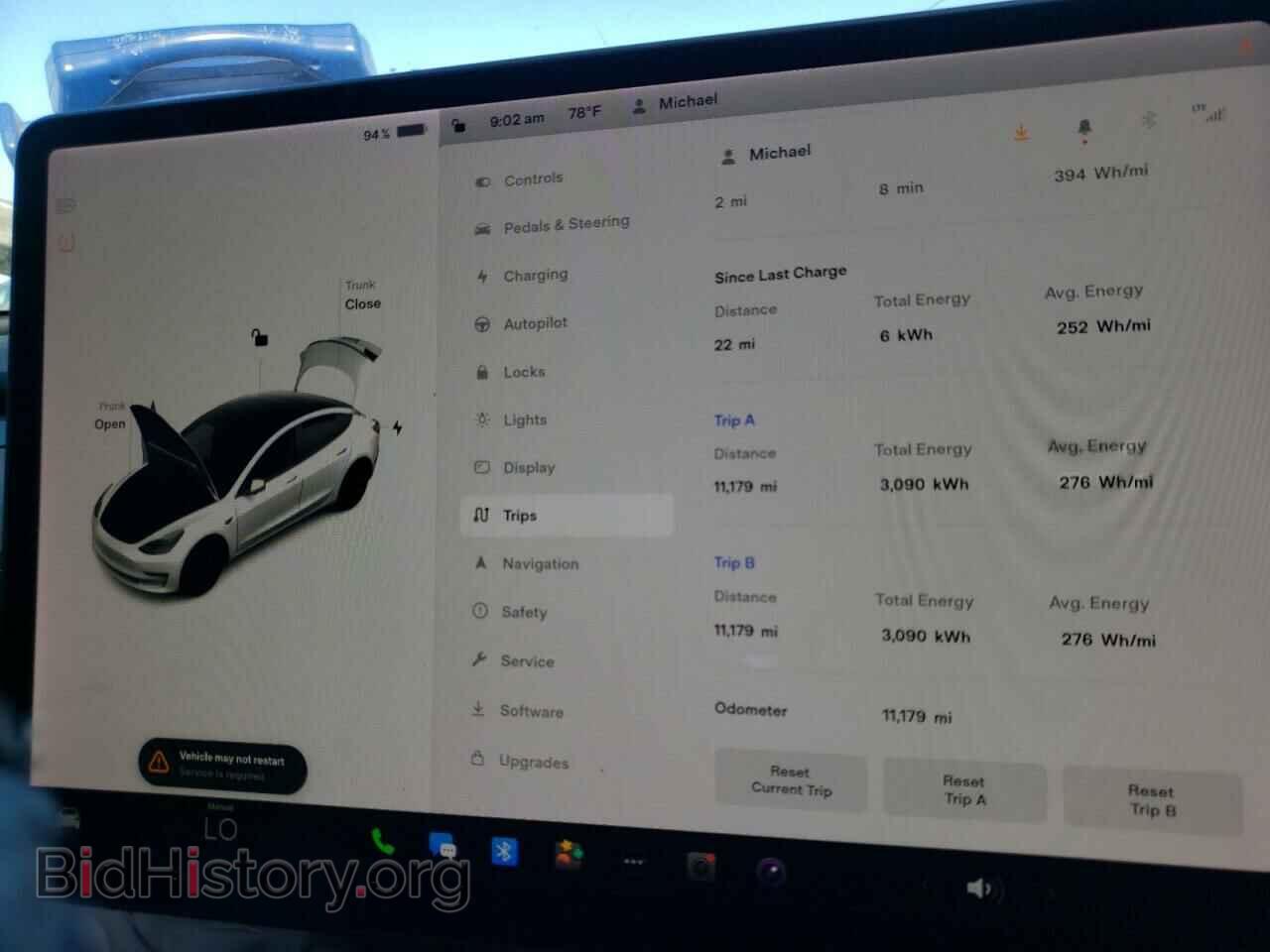 2021 TESLA MODEL 3 - VIN: 5YJ3E1EC5MF024549 - Photo 9