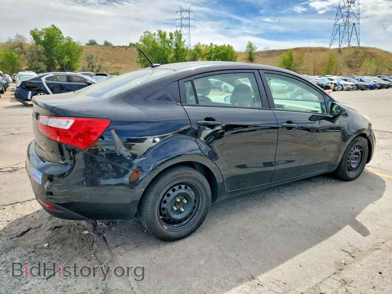 2013 KIA RIO - VIN: KNADM4A34D6237466 - Photo 3