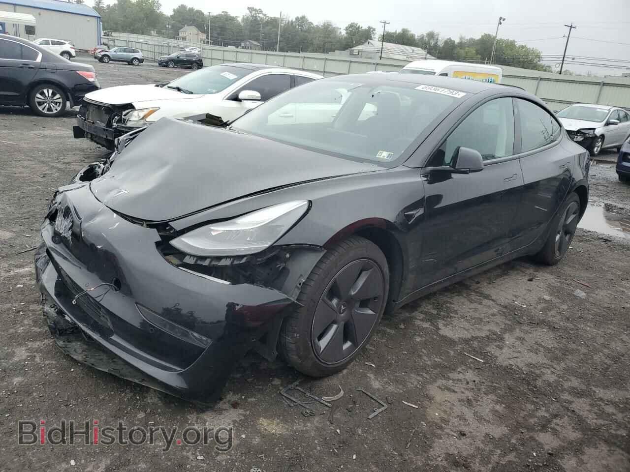 Photo 5YJ3E1EA8MF082623 - TESLA MODEL 3 2021