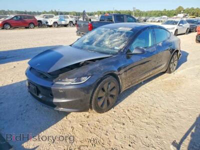 2024 Tesla MODEL 3, черный — VIN 5YJ3E1EA9RF735550, Copart
