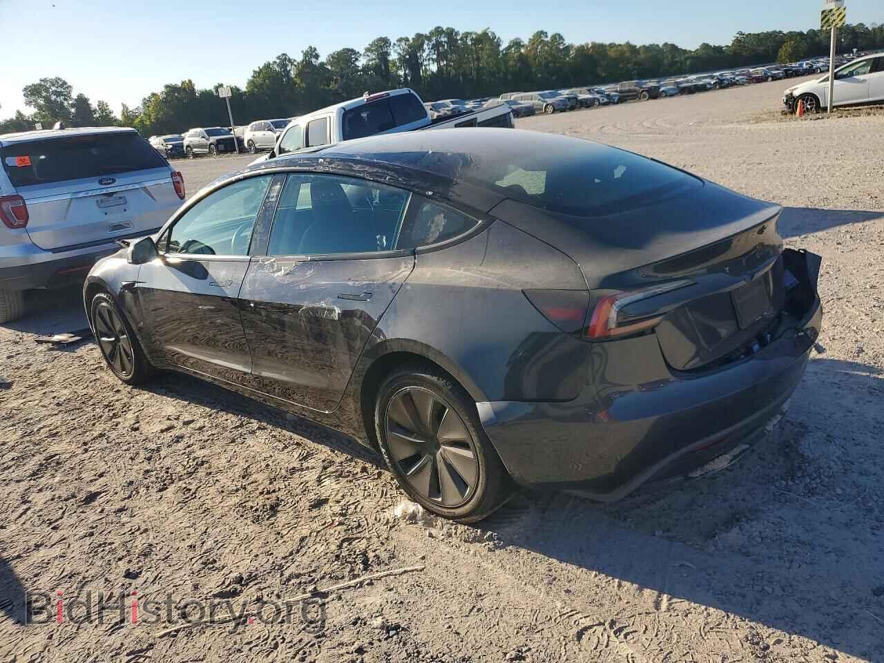 2024 TESLA MODEL 3 - VIN: 5YJ3E1EA9RF735550 - Фото 2