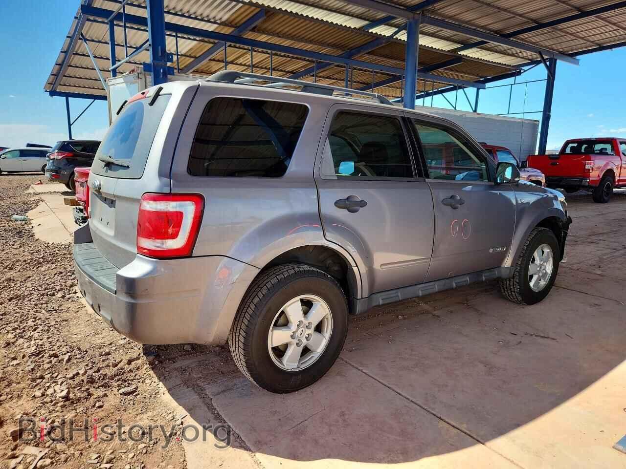2008 FORD ESCAPE - VIN: 1FMCU03128KB59166 - Фото 3