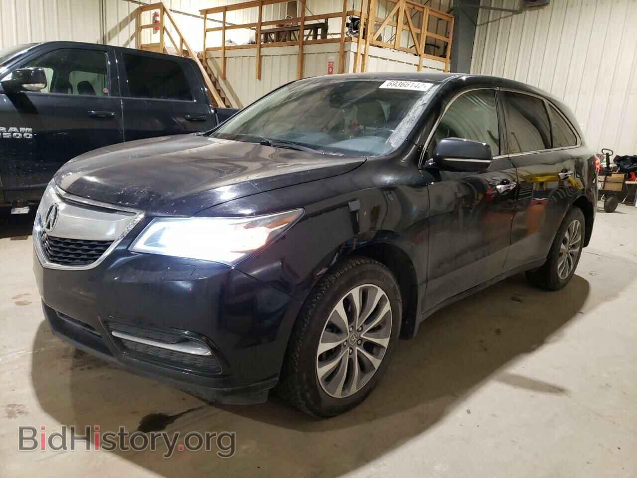 Photo 5FRYD4H66EB503949 - ACURA MDX 2014