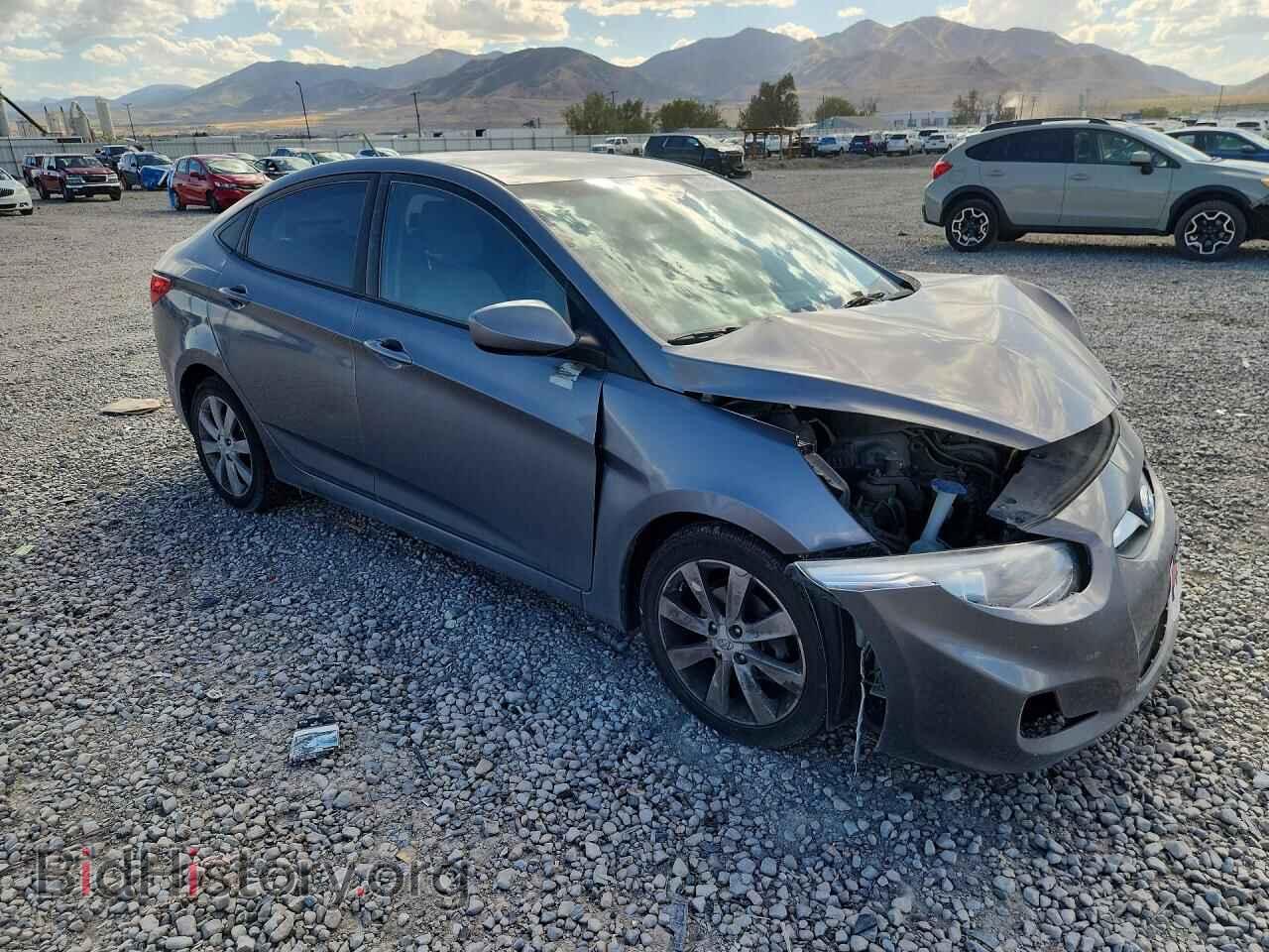 2014 HYUNDAI ACCENT - VIN: KMHCU4AE0EU740985 - Фото 4