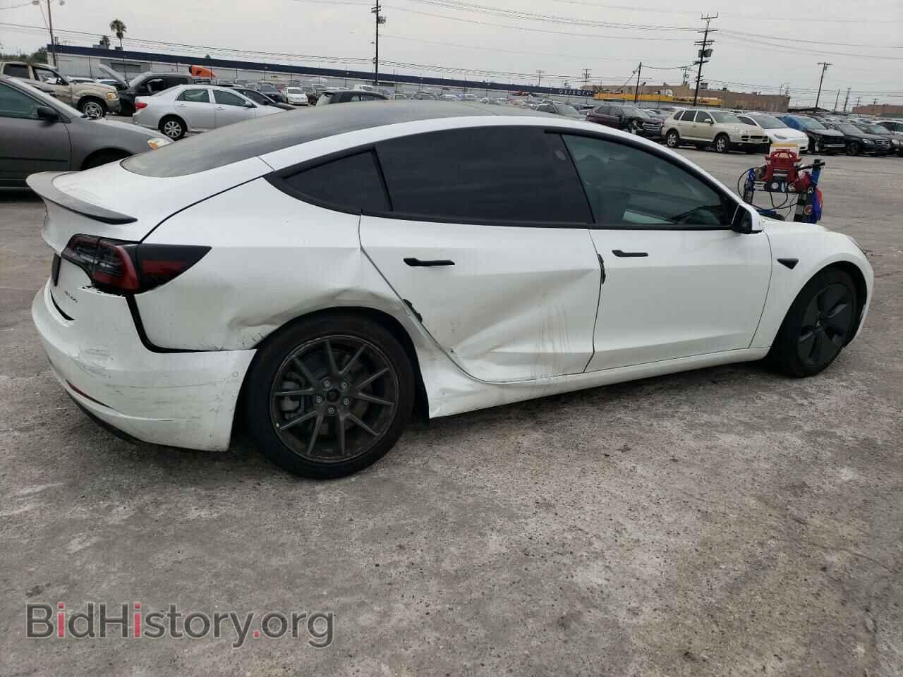 2021 TESLA MODEL 3 - VIN: 5YJ3E1EB4MF004347 - Фото 3