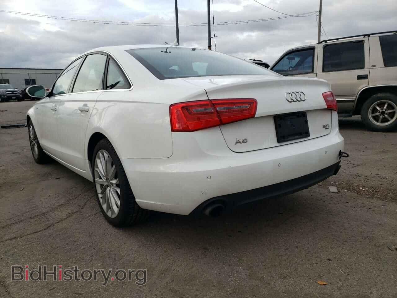 2014 AUDI A6 - VIN: WAUFGAFC2EN128647 - Фото 3