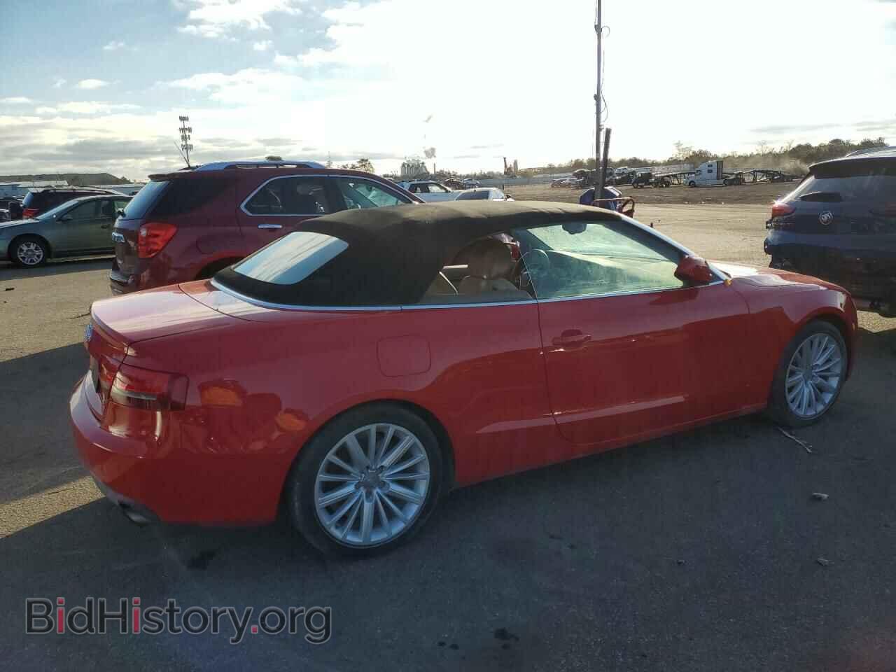 2012 AUDI A5 - VIN: WAULFAFH6CN003679 - Фото 3
