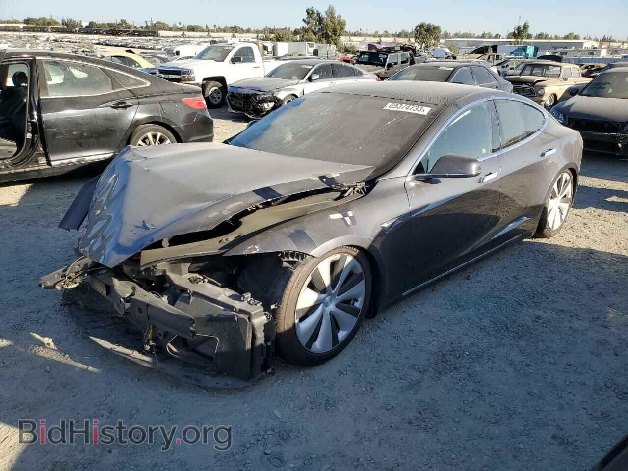 Photo 5YJSA1E24MF421667 - TESLA MODEL S 2021