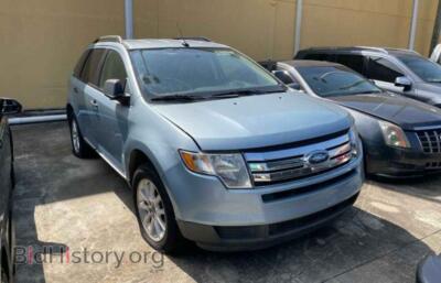 2008 Ford EDGE Edge SE, blue — VIN 2FMDK36C88BA49158, Copart