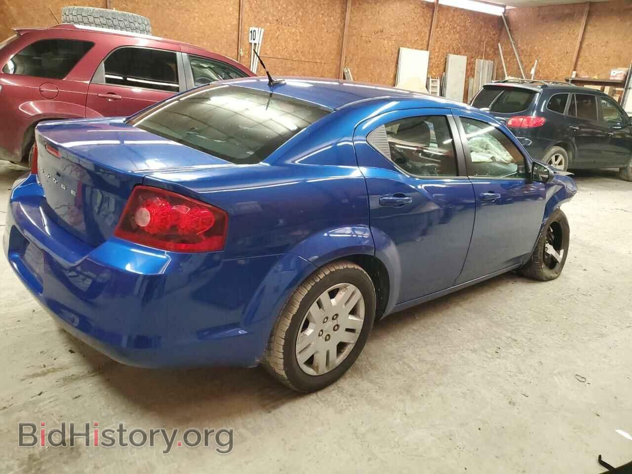 2013 DODGE AVENGER - VIN: 1C3CDZAB9DN614337 - Фото 3
