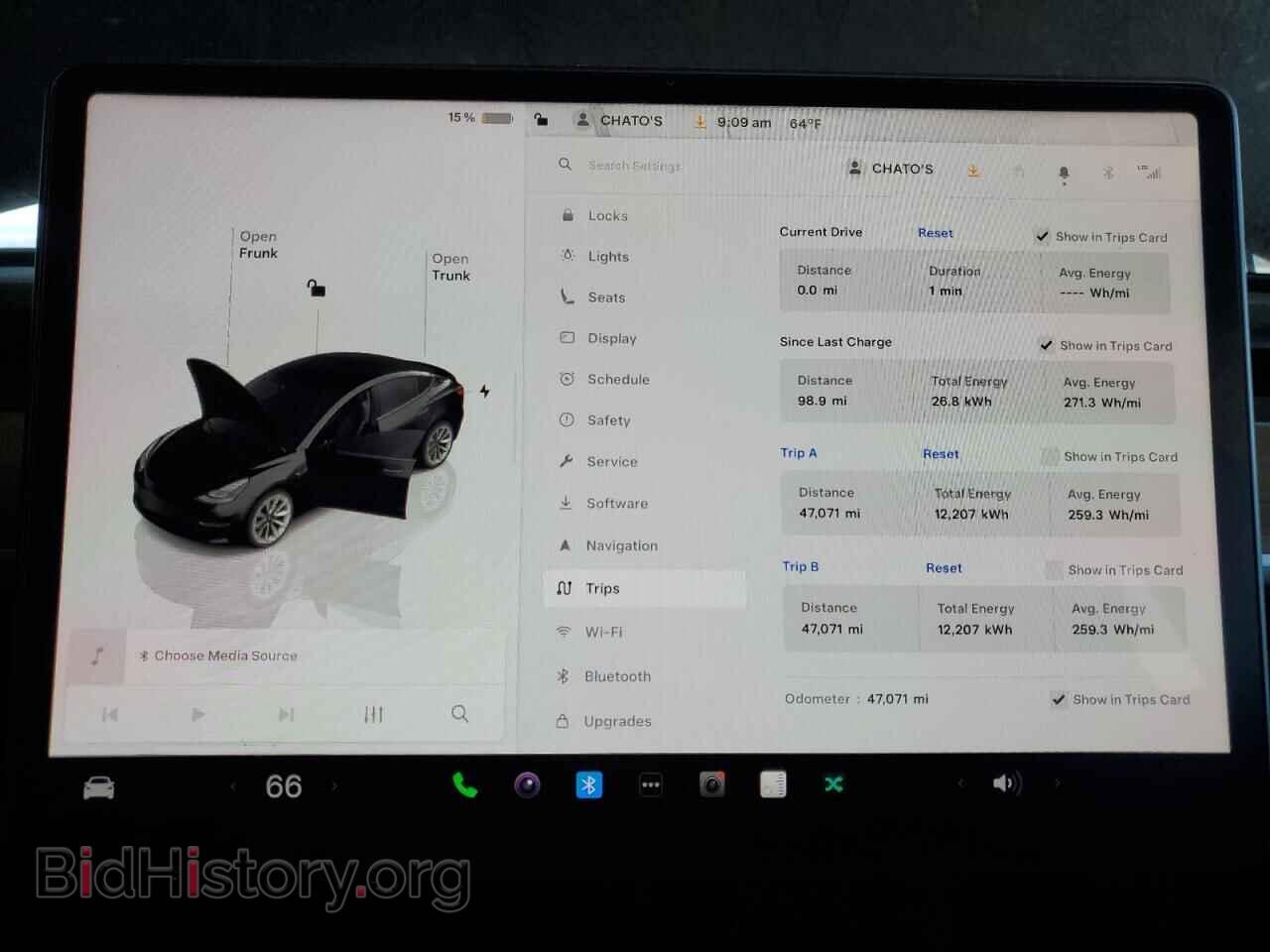 2023 TESLA MODEL 3 - VIN: 5YJ3E1EB2PF620133 - Фото 9