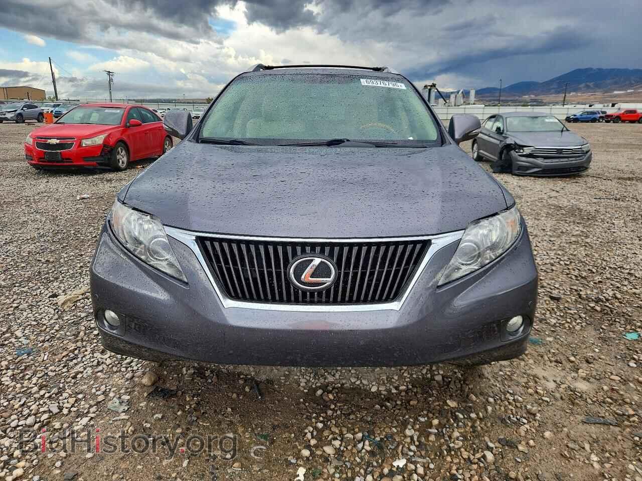 2012 LEXUS RX350 - VIN: 2T2BK1BA3CC143643 - Фото 5