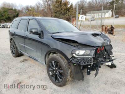 2018 Dodge DURANGO Durango GT, черный — VIN 1C4RDJDG1JC416910, Copart